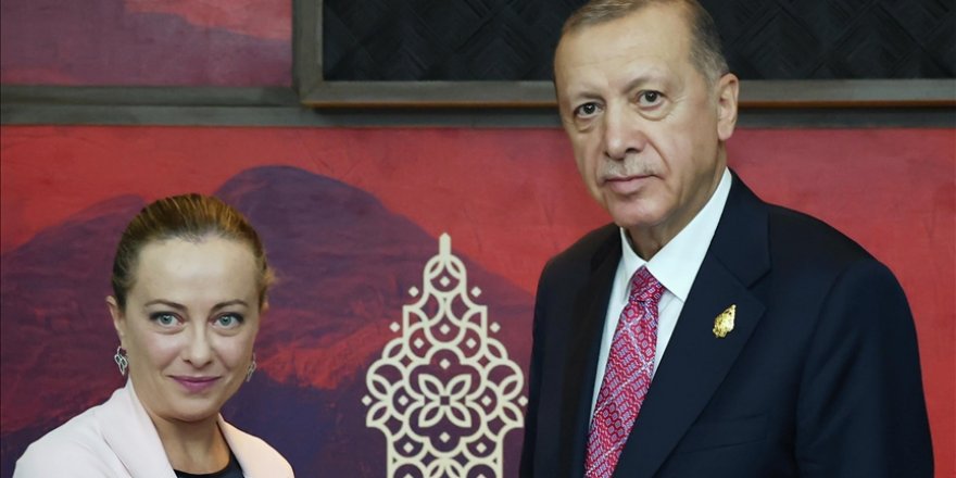 İtalya Başbakanlığından Meloni-Erdoğan görüşmesine ilişkin açıklama: Yoğun ortaklık konusunda güçlü irade beyan ettik