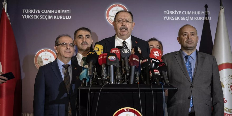 YSK Başkanı Ahmet Yener, Cumhurbaşkanlığı seçimi kesin sonuçlarını açıkladı