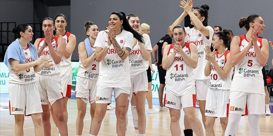 A Milli Kadın Basketbol Takımı hazırlık maçında Polonya'yı 92-64 yendi