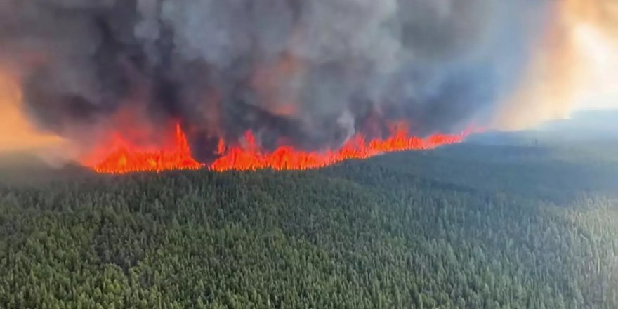 Kanada’daki orman yangınlarında 4.5 milyon hektarlık alan küle döndü