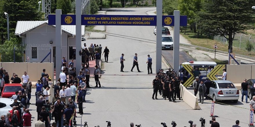 MKE Roket ve Patlayıcı Fabrikası'ndaki patlamaya ilişkin 3 kişi tutuklandı