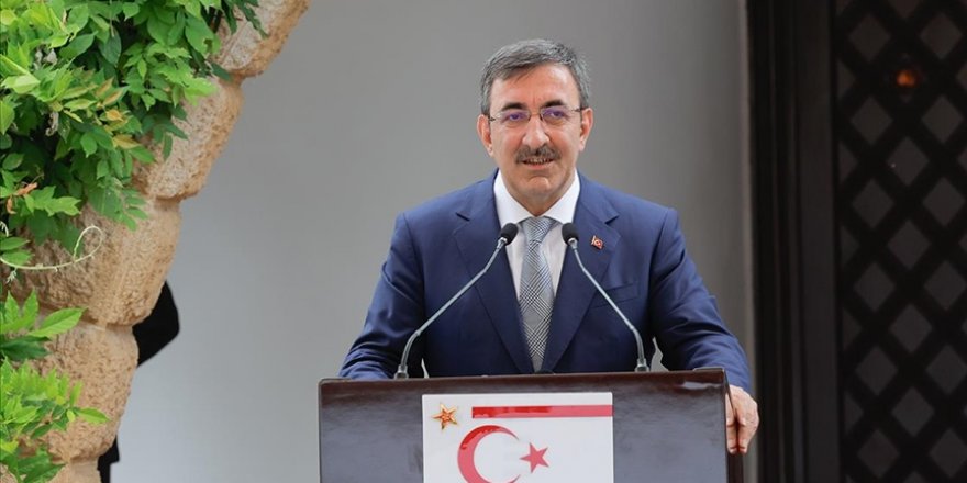 Cumhurbaşkanı Yardımcısı Yılmaz: Kıbrıs Türkü, Türkiye Yüzyılı'nda ambargoları yıkacak, dünyaya açılacaktır