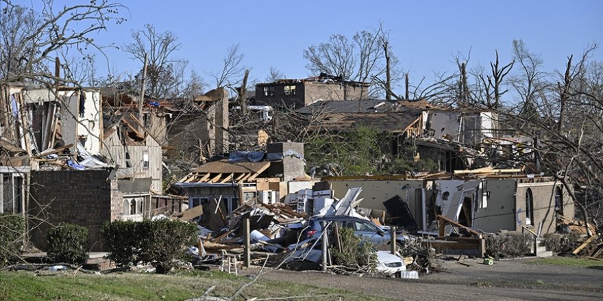 ABD'nin Mississippi eyaletindeki kasırgalarda 1 kişi öldü, 20'den fazla kişi yaralandı