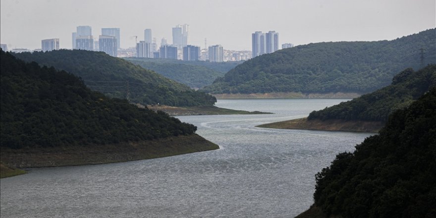 İstanbul'un barajlarında su seviyesi yüzde 45,89 olarak ölçüldü