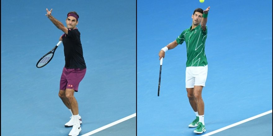 Kortta Djokovic, kort dışında Federer kazandı