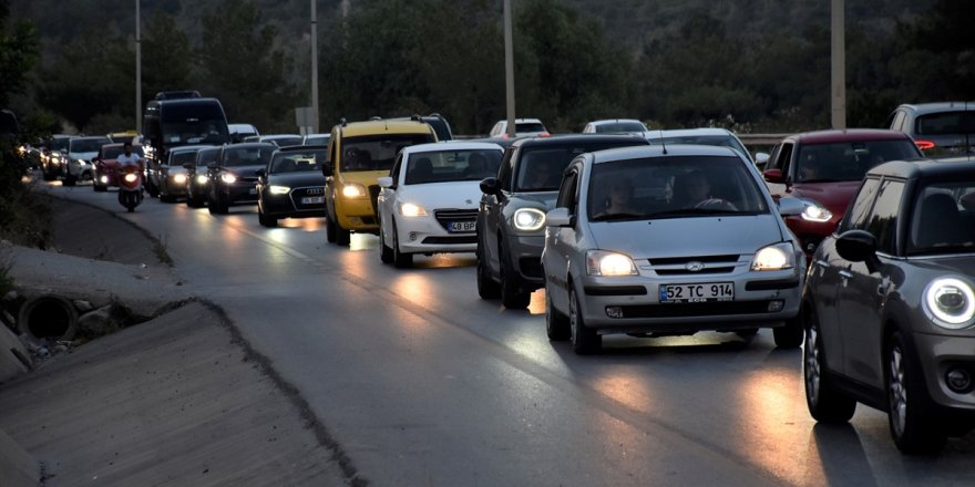 Bodrum'da bayram yoğunluğu yaşanıyor