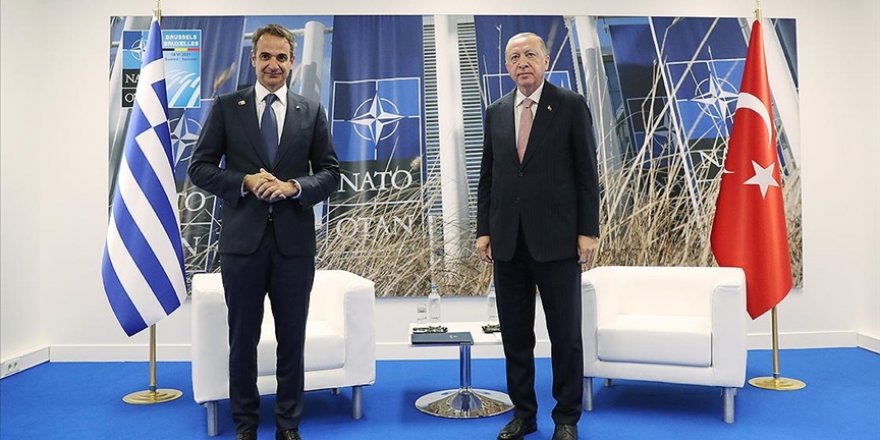 Cumhurbaşkanı Erdoğan ile Miçotakis'in NATO Zirvesinde buluşması bekleniyor