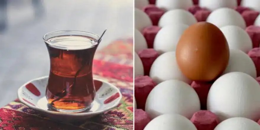 Haziranda fiyatı en fazla artan ürün "çay", en fazla düşen "yumurta" oldu