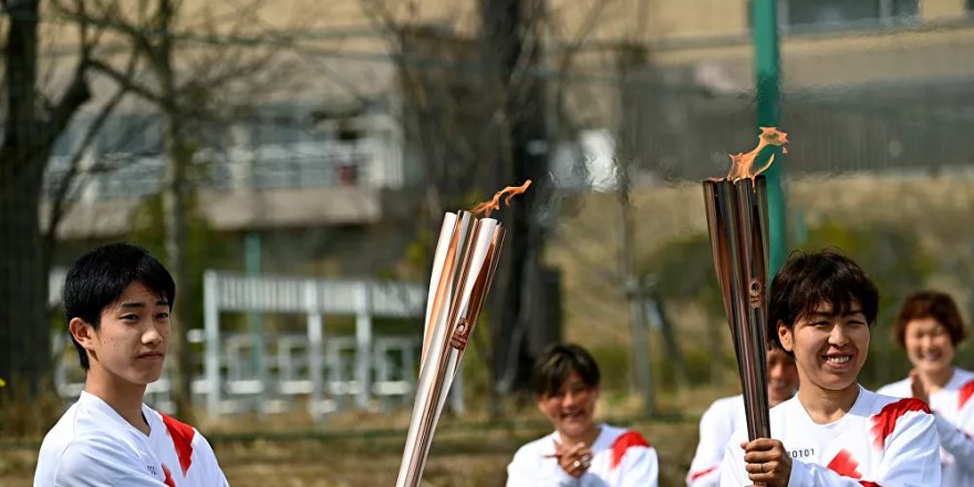 2020 Tokyo Olimpiyatları'nın Japonya'daki meşale turu başladı