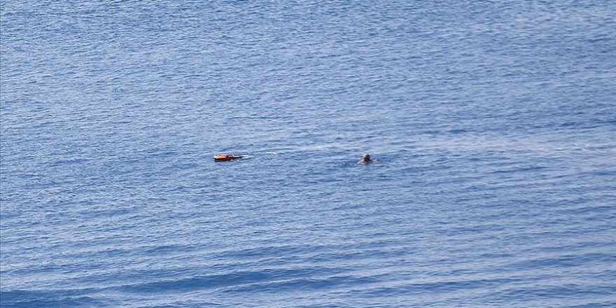 Antalya'da insansız can kurtaran robotu, işitme engelliyi kurtardı