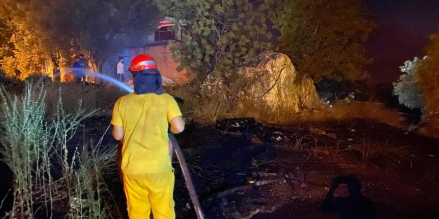 Muğla'nın Dalaman ilçesinde, ormanlık alanda çıkan yangın söndürüldü