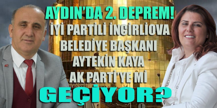 CHP'li Aydın BŞB, Aydın'daki İYİ Partili başkanların ilçelerine hizmet yağdırdıkça Ak Parti'ye geçiyorlar!