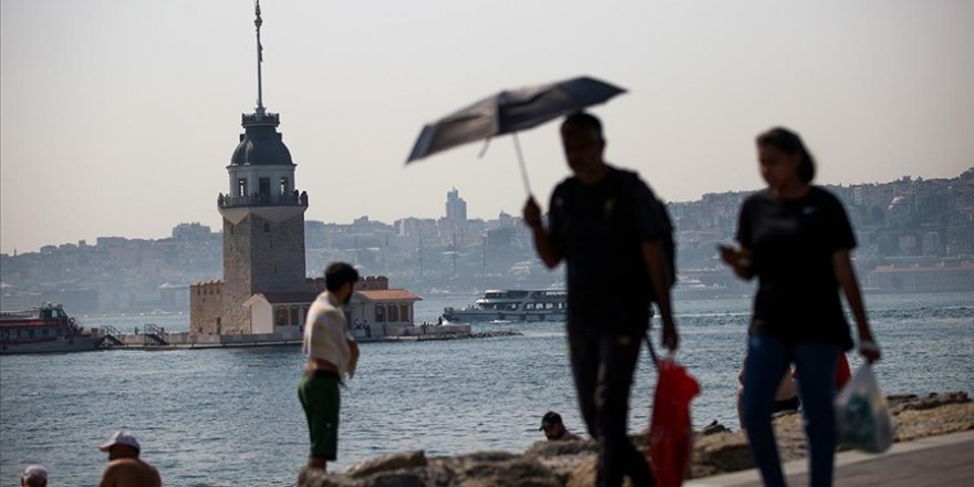 İstanbul'da nem oranının yükselmesiyle sıcak hava etkisini artırdı