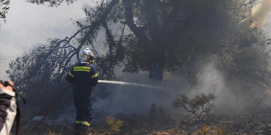 Yunanistan'da son 24 saatte 46 orman yangını çıktı