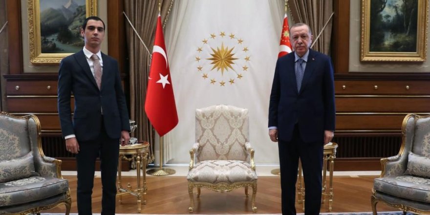 Cumhurbaşkanı Erdoğan, Muhsin Yazıcıoğlu’nun oğlu ile görüştü