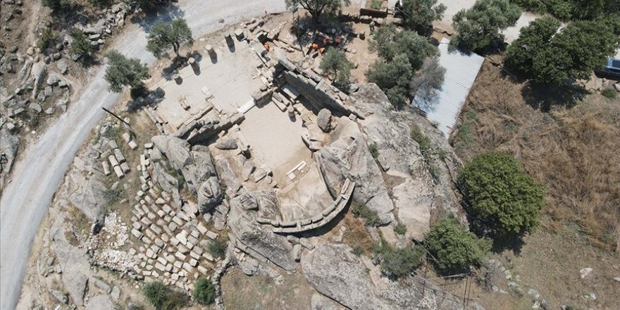 Herakleia Antik Kenti'ndeki kazılarda 7 mekandan oluşan yapı ortaya çıkarıldı