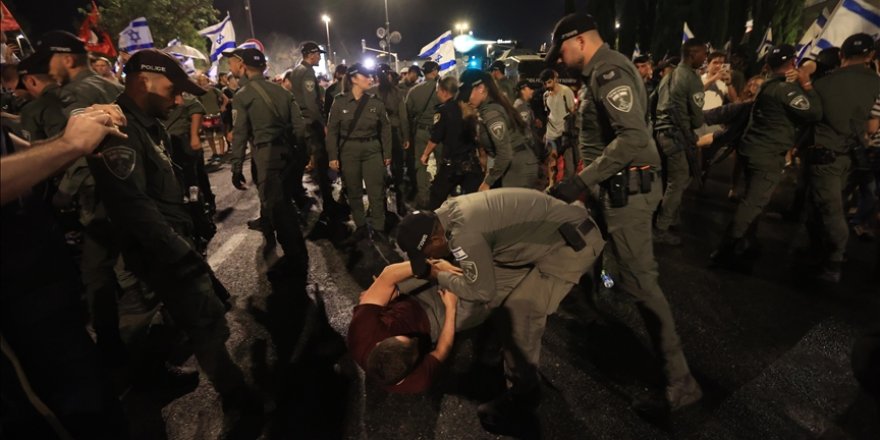 İsrail'de 830 asker, yargı reformunu protesto için görevi bıraktı