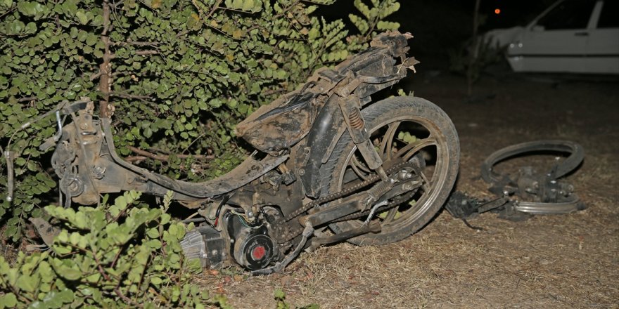 Muğla'da otomobille çarpışan motosikletin 15 yaşındaki sürücüsü öldü