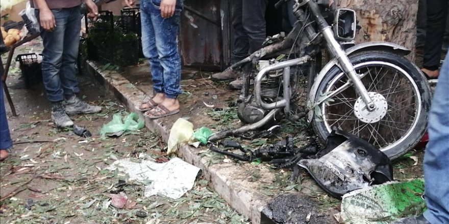 Şam'da bomba yüklü motosiklet patlamasında 6 kişi öldü