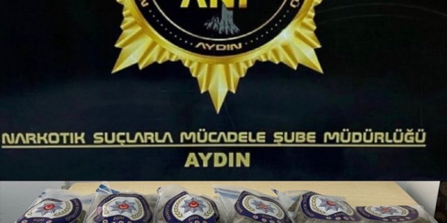 Aydın'da uyuşturucu operasyonunda 3 kilogram esrar ele geçirildi