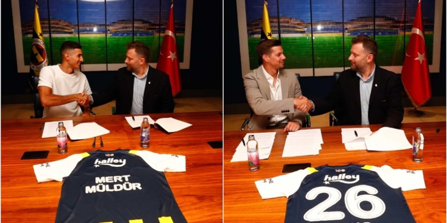 Fenerbahçe, Mert Müldür ve Miha Zajc ile sözleşme imzaladı