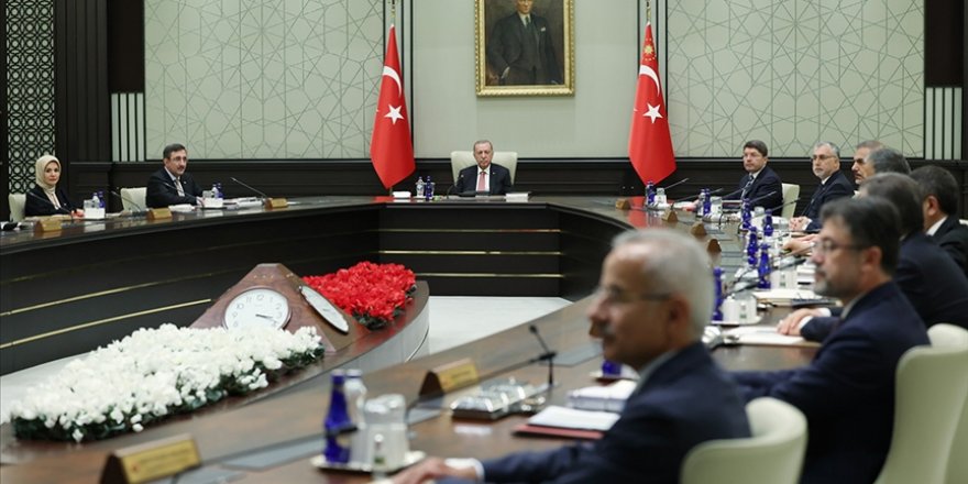 Cumhurbaşkanı Erdoğan, Kabine Toplantısı'na başkanlık edecek