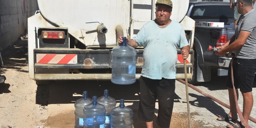 Bodrum'da su kesintisi sıkıntısı sürüyor