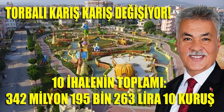 CHP'de gerçek "değişim" İzmir Torbalı'da yaşanıyor! Başkan Tekin, 7 ayda 10 ihale gerçekleştirdi...