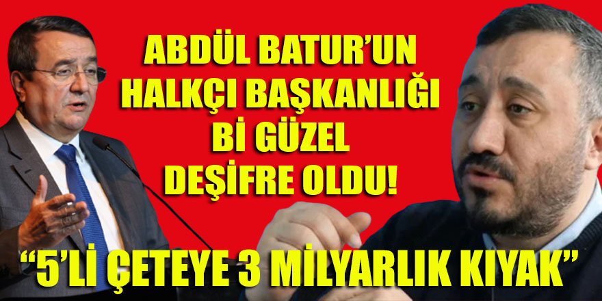 "14 Mayıs Bayramımız olacak" diyen CHP'li başkan Batur, meğer Bayramı 12 Mayıs'ta yaşamış!