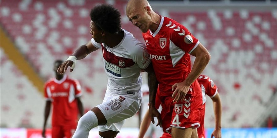 EMS Yapı Sivasspor-Yılport Samsunspor karşılaşması 1-1 sona erdi