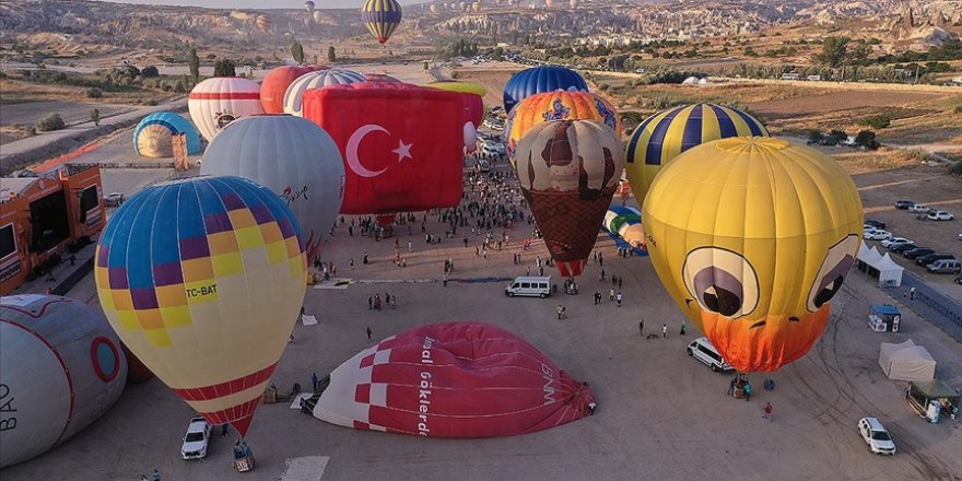 Kapadokya Balon ve Kültür Yolu Festivali'ne 1 milyondan fazla kişi katıldı