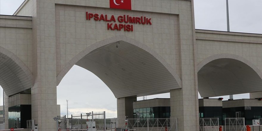 İpsala Sınır Kapısı, Yunanistan'daki yangınlar nedeniyle geçişlere kapatıldı