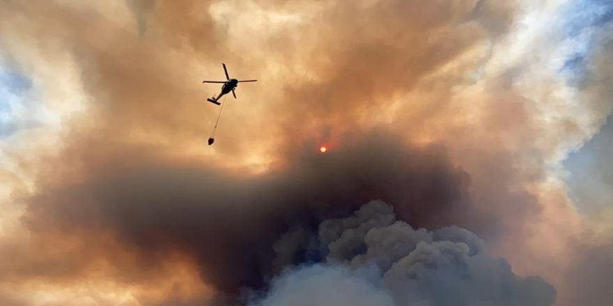 Çanakkale'de orman yangını nedeniyle tahliye edilen yerleşim yeri sayısı 9'a yükseldi