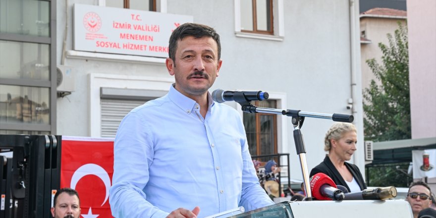 AK Parti Genel Başkan Yardımcısı Dağ, İzmir'de konuştu