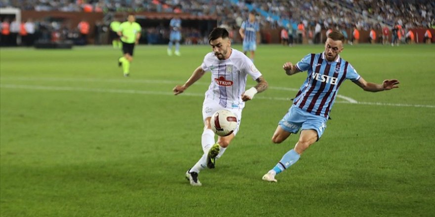 Trabzonspor sahasında kaybetti