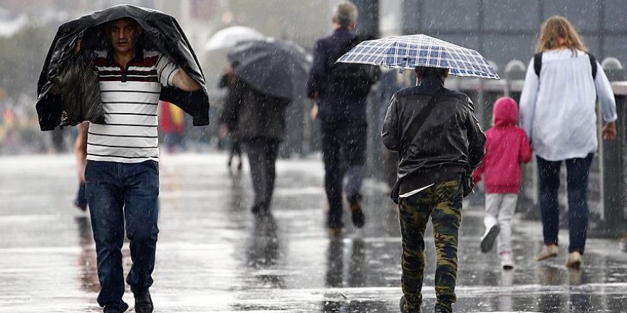 Meteoroloji uyardı: Birçok bölge için sağanak alarmı