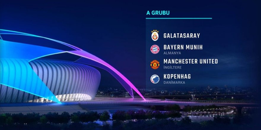 Galatasaray, Şampiyonlar Ligi'nde güçlü rakiplerle karşılaşacak
