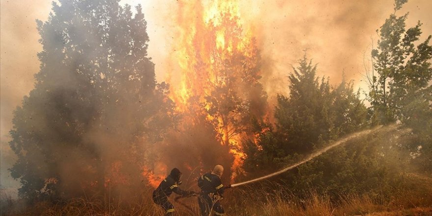 Yunanistan’da orman yangınları 16 gündür devam ediyor