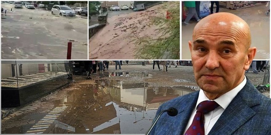 İzmir’i yaz günü su bastı! Vatandaşlar CHP'li belediyeye isyan etti: Laf değil, icraat bekliyoruz