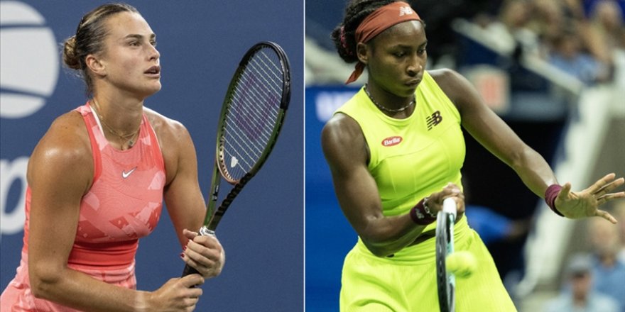 ABD Açık'ta tek kadınlar finalistleri Sabalenka ve Gauff oldu