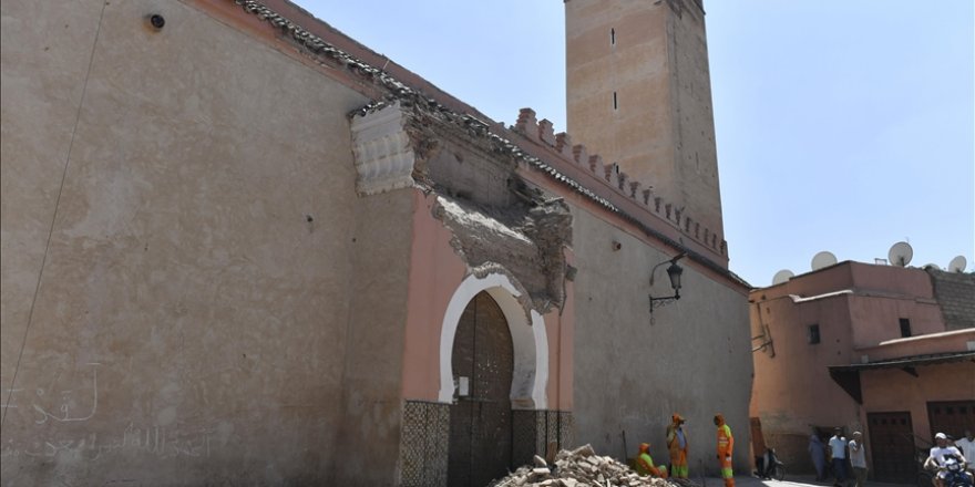 Fas’taki depremde Marakeş’in turizm merkezi “Medine” de büyük zarar gördü