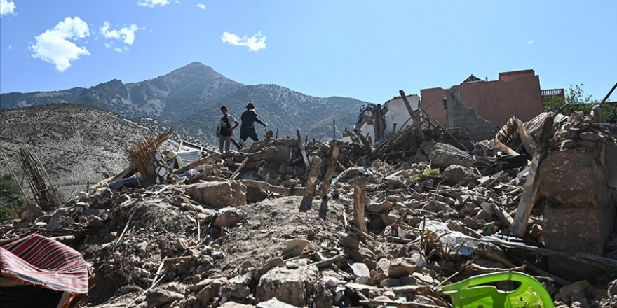 Fas'ta depremin beşinci gününde arama kurtarma çalışmaları sürüyor