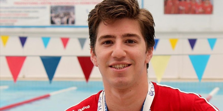 Milli yüzücü Derin Toparlak, Yunanistan'da gümüş madalya kazandı