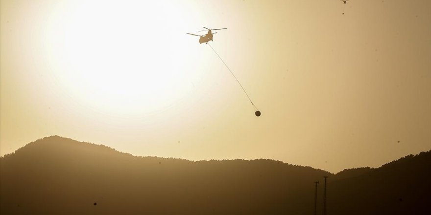 Alanya'daki orman yangını kısmen kontrol altına alındı