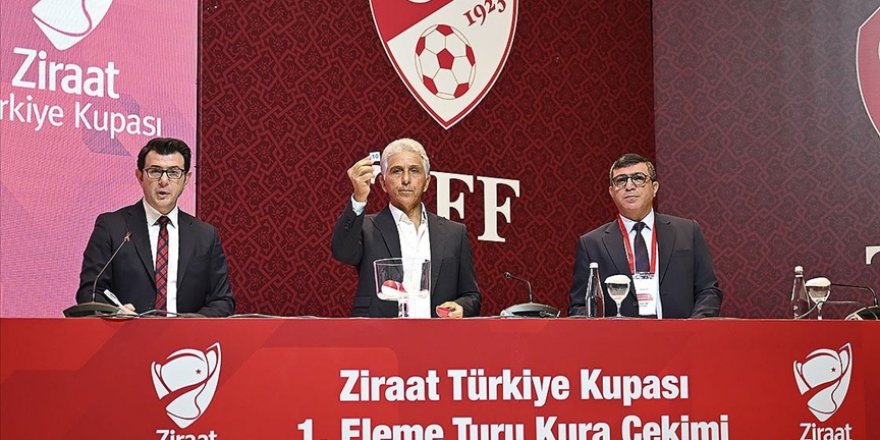 Ziraat Türkiye Kupası'nda 1. eleme turu kuraları çekildi