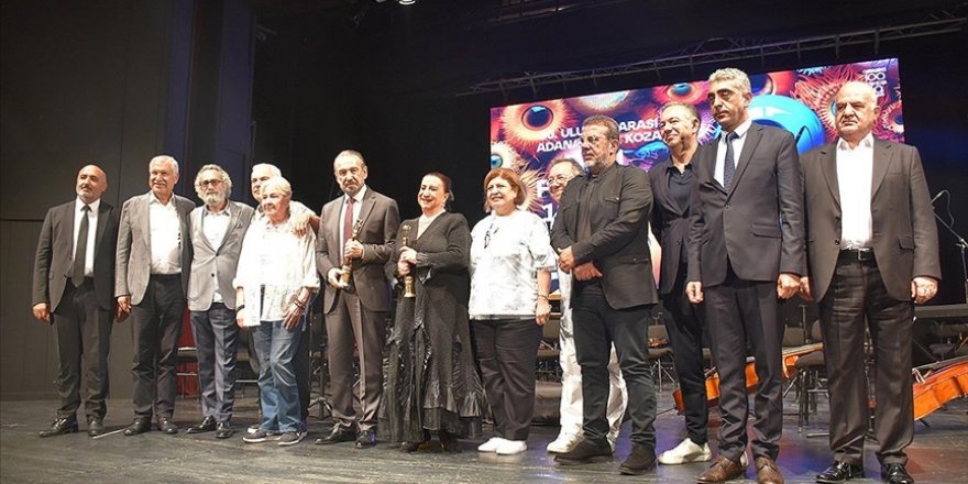 30. Uluslararası Adana Altın Koza Film Festivali'nde "Onur Ödülleri" törenle verildi