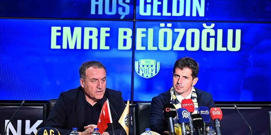 MKE Ankaragücü, teknik direktör Emre Belözoğlu'yla 2 yıllık sözleşme imzaladı