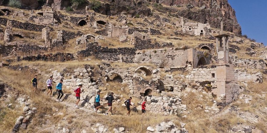 Göre Harabeleri milli atletler için "kros sahası" oldu