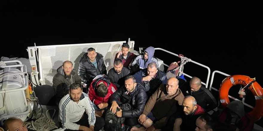 Muğla'da 46 düzensiz göçmen yakalandı