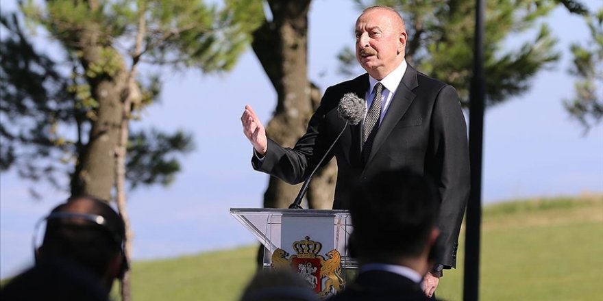 Aliyev: Güney Kafkasya'da barışın sağlanmasının zamanı geldi